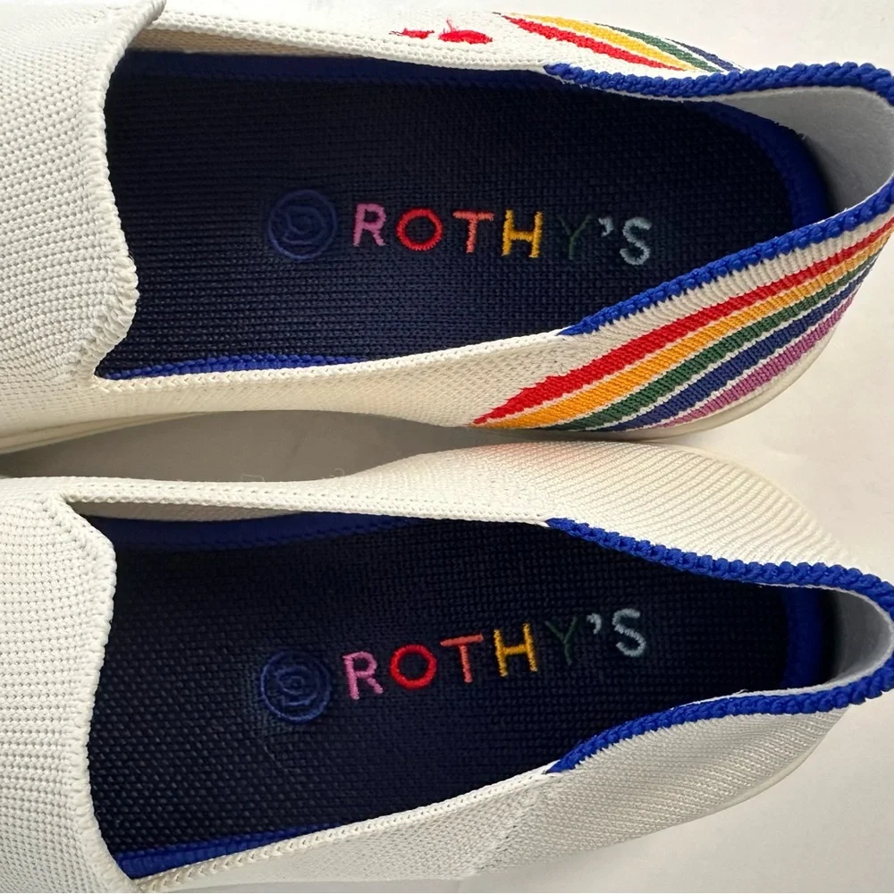 Rothy's The Sneaker SF Pride Rainbow Limited Edition 9.5 - Picture 13 of 14